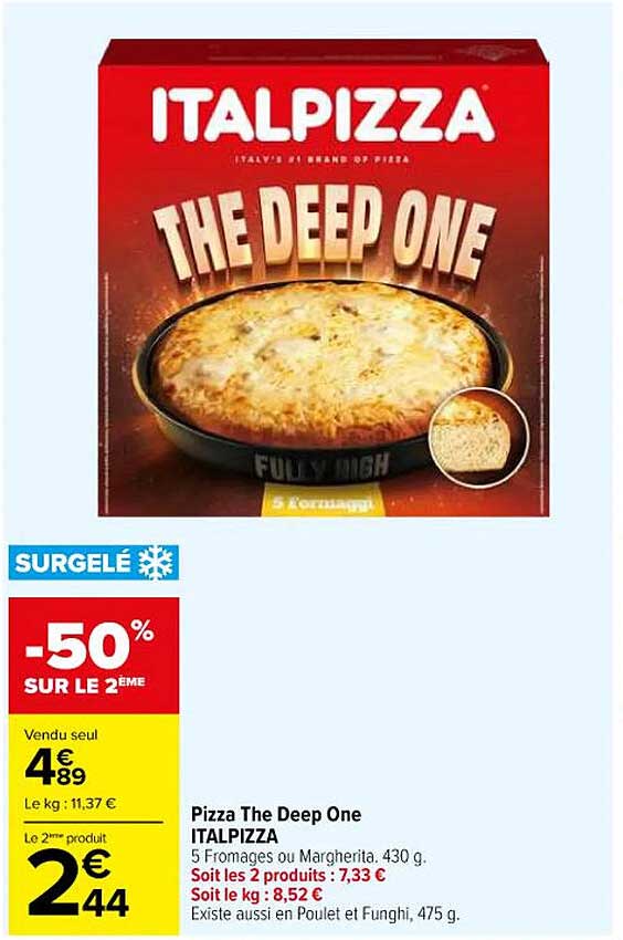 ITALPIZZA Pizza The Deep One