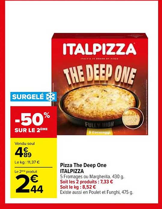 ITALPIZZA Pizza The Deep One