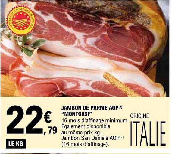 JAMBON DE PARME AOP "MONTORSI