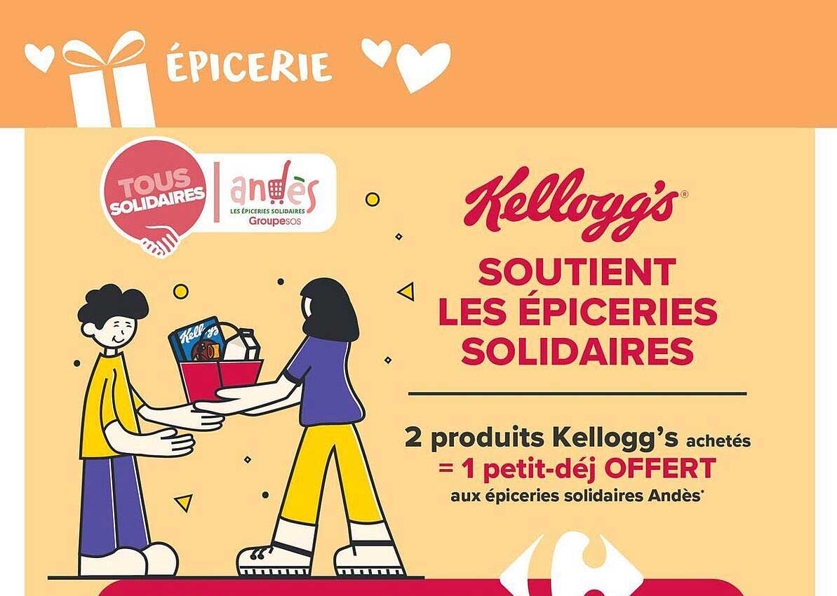 Kellogg’s SOUTIENT LES ÉPICERIES SOLIDAIRES