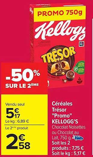 Kellogg's TRÉSOR
