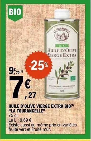 La Tourangelle Huile d'olive vierge extra BIO