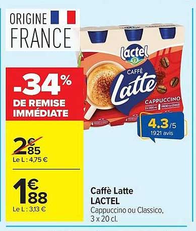Lactel Caffè Latte