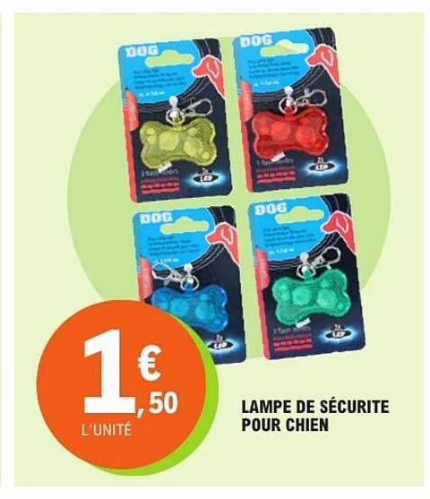 LAMPE DE SECURITE POUR CHIEN