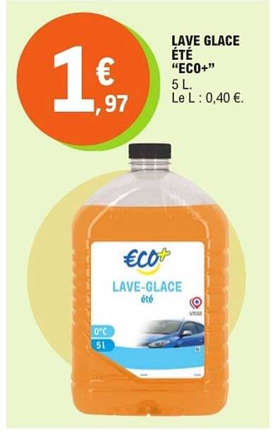 LAVE GLACE ÉTÉ “ECO+”