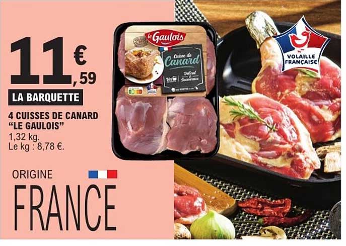 Le Gaulois Cuisses de Canard