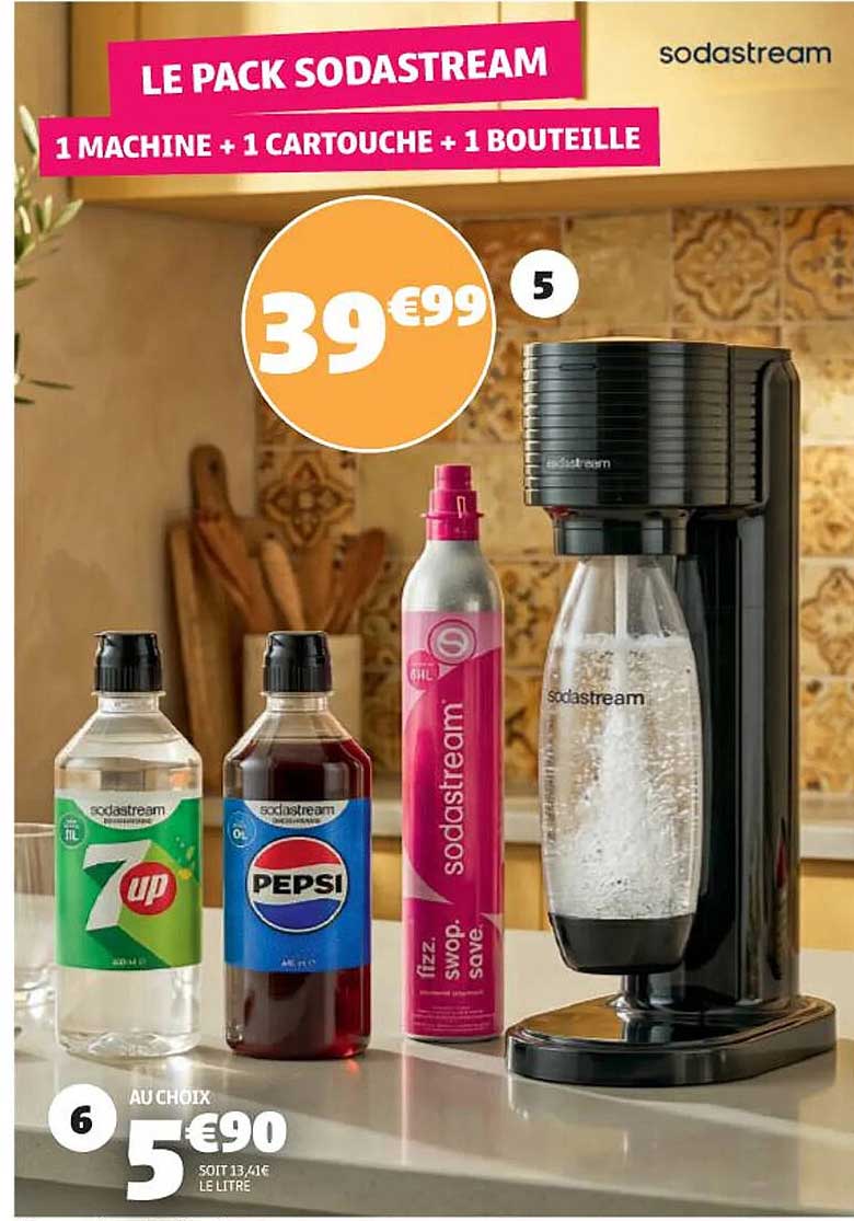 Le pack Sodastream