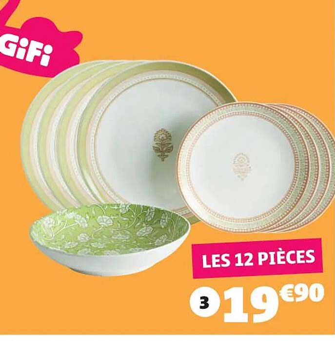 LES 12 PIÈCES