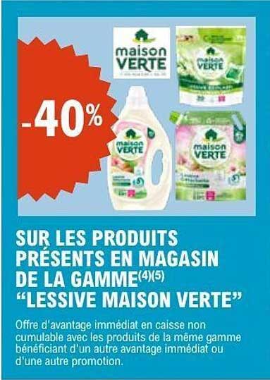 LESSIVE MAISON VERTE