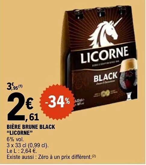 LICORNE BLACK