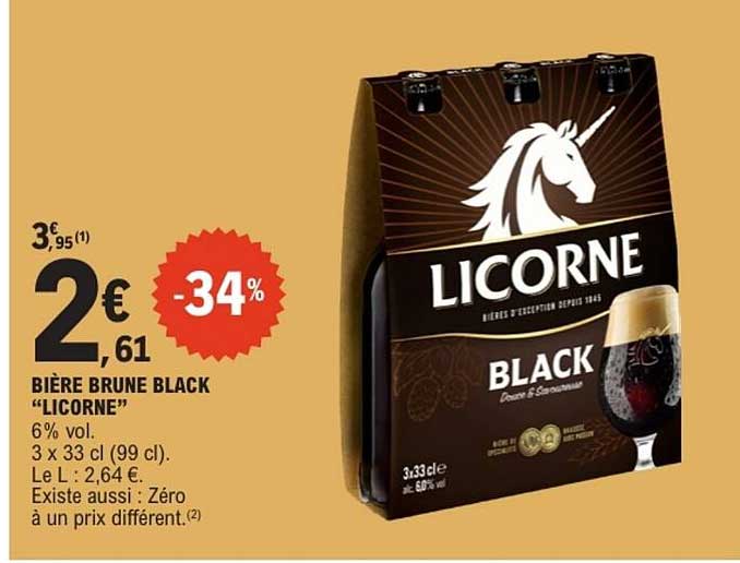 LICORNE BLACK