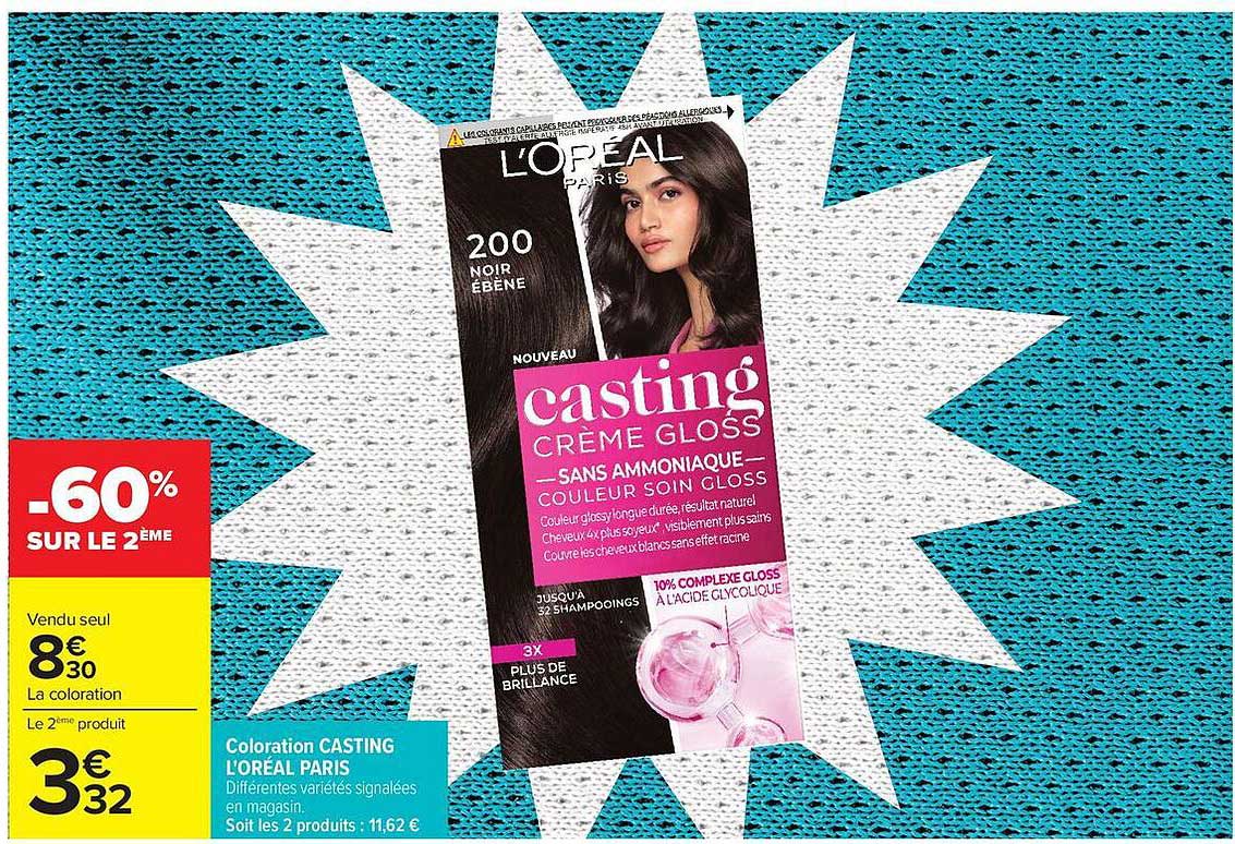 L'ORÉAL PARIS casting CRÈME GLOSS