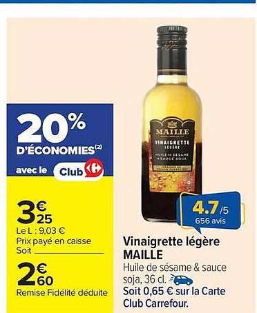 Maille Vinaigrette légère