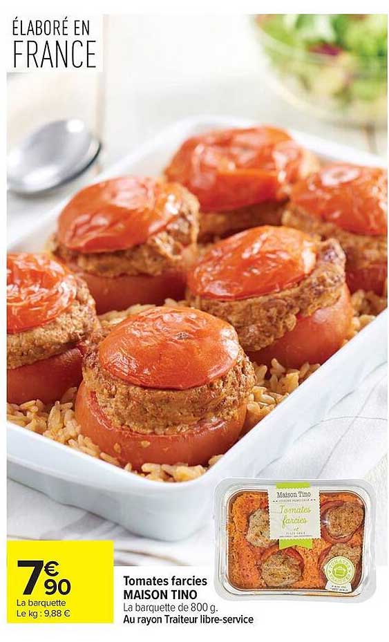 Maison Tino Tomates farcies