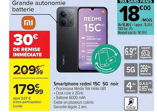 mi REDMI 15C