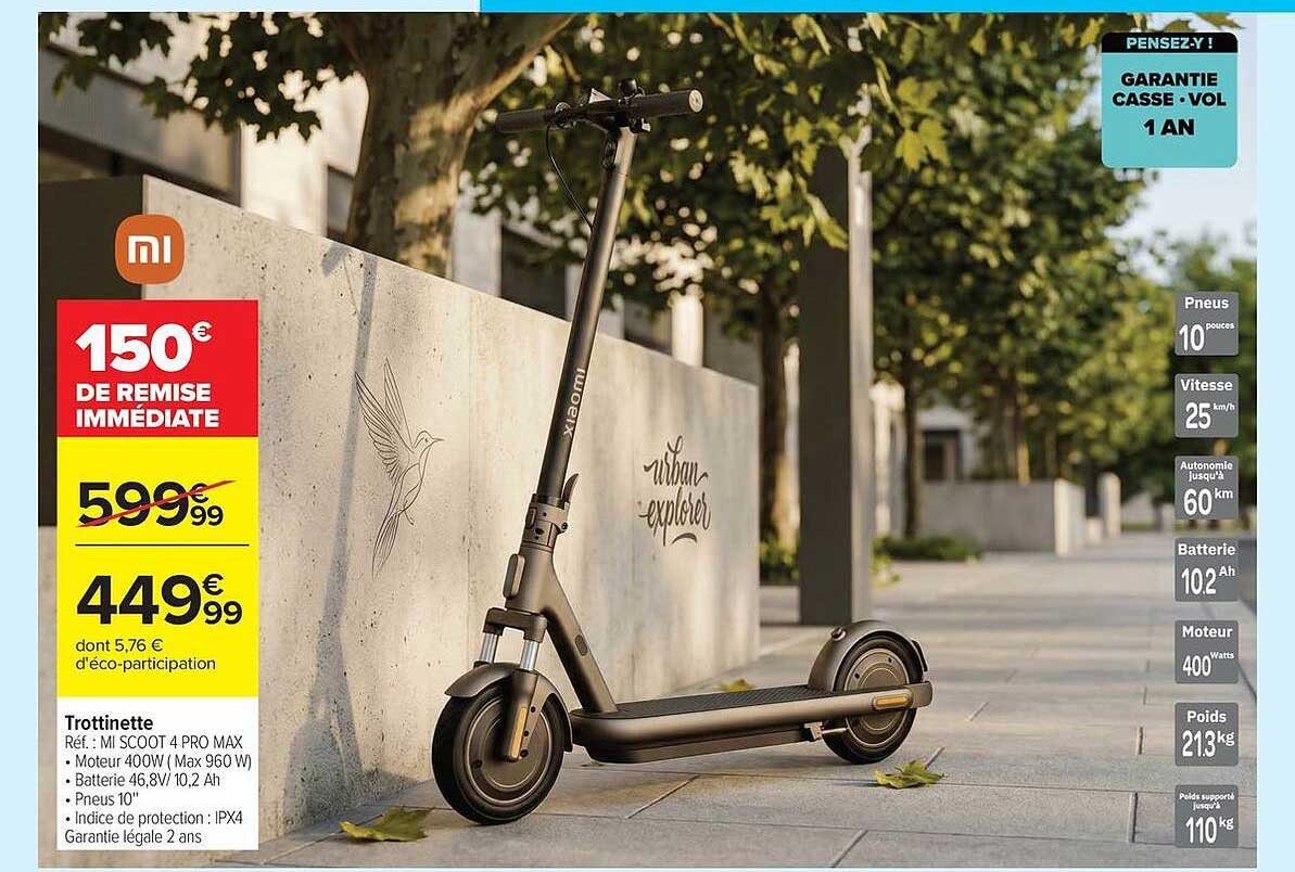 MI SCOOT 4 PRO MAX
