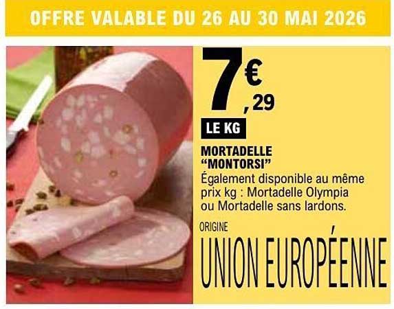 MORTADELLE "MONTORSI