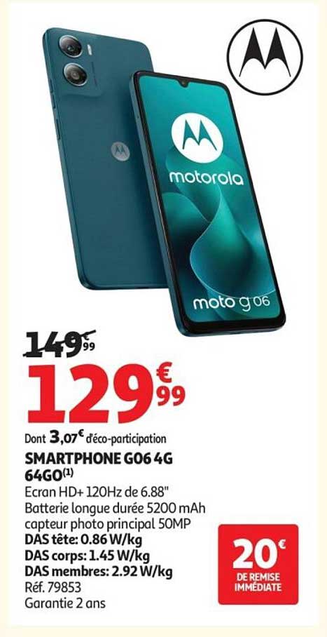 Motorola Smartphone G06 4G