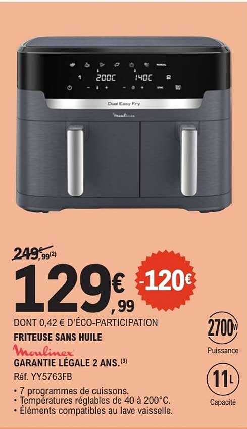 Moulinex FRITEUSE SANS HUILE
