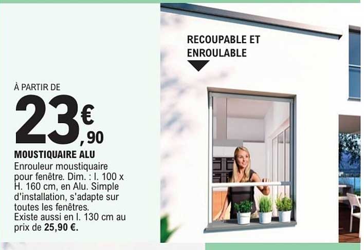 MOUSTIQUAIRE ALU