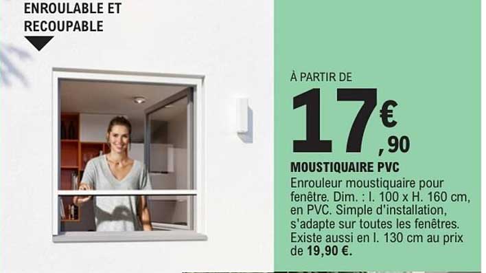 Moustiquaire PVC