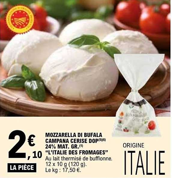 MOZZARELLA DI BUFALA CAMPANA CERISE DO