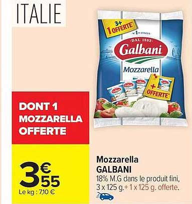 Mozzarella GALBANI