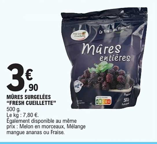 Mûres entières