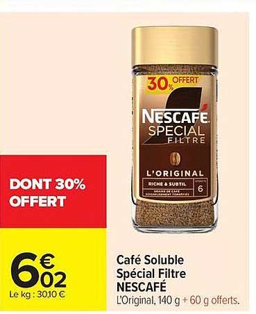 NESCAFÉ Spécial Filtre