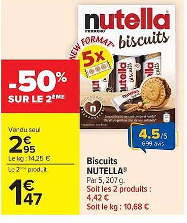 Nutella biscuits