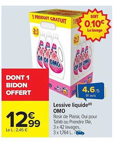 OMO Lessive liquide