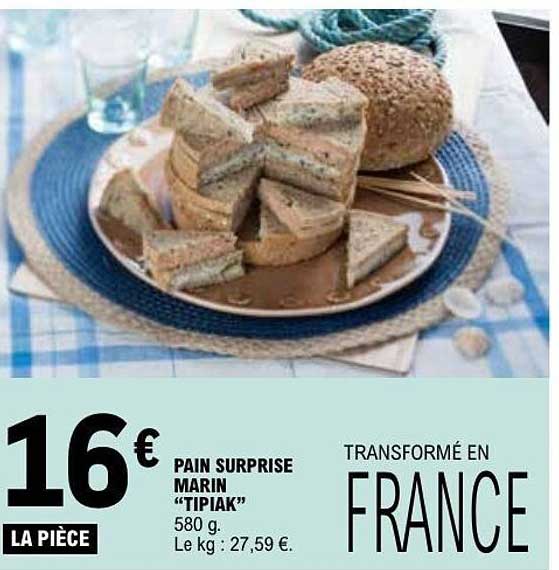 PAIN SURPRISE MARIN "TIPIAK