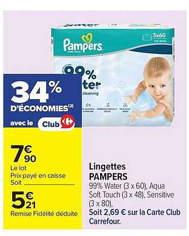 Pampers Lingettes