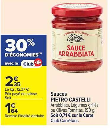 PIETRO CASTELLI SAUCE ARRABIATA