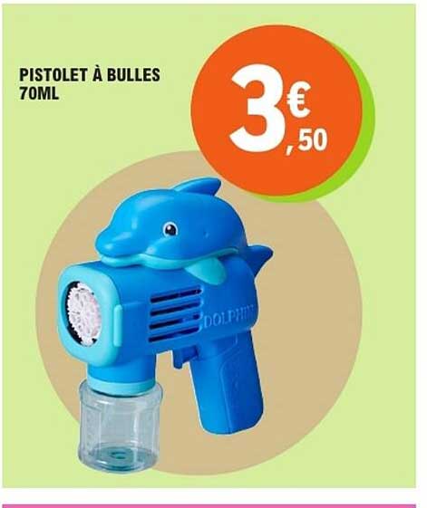 PISTOLET À BULLES