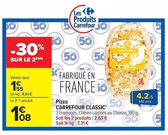 Pizza CARREFOUR CLASSIC