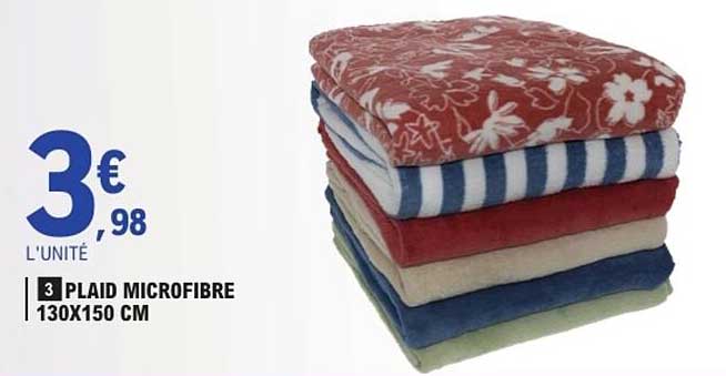 PLAID MICROFIBRE