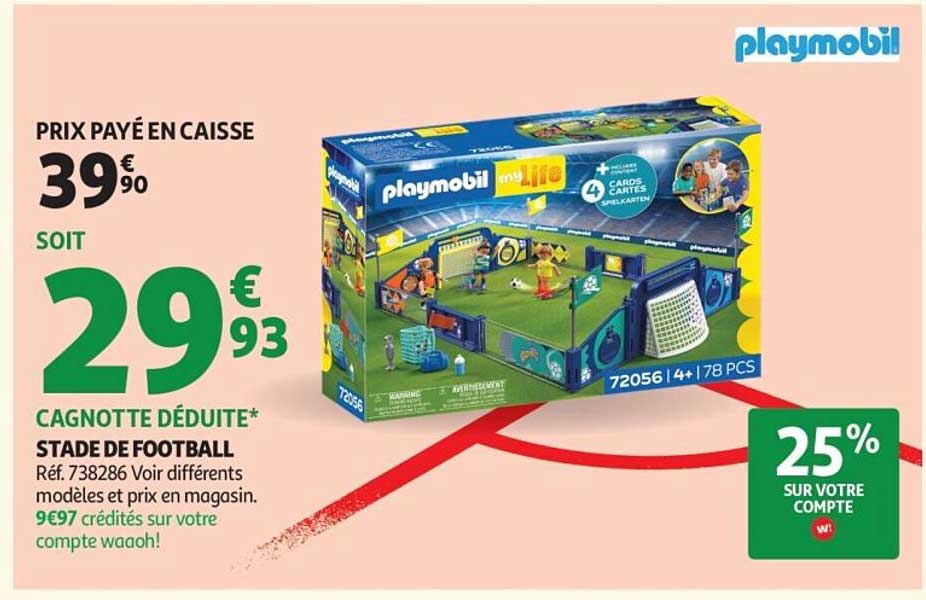 Playmobil stade de football