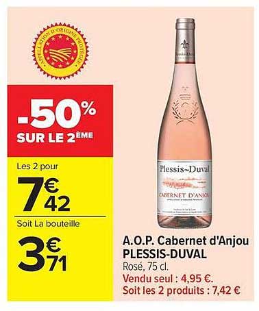 Plessis-Duval Cabernet d'Anjou