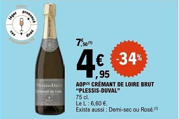 Plessis-Duval Crémant de Loire Brut