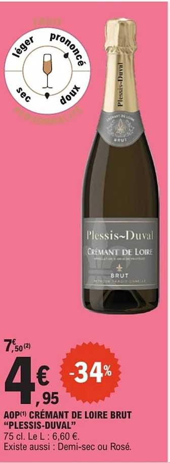 Plessis-Duval Crémant de Loire Brut