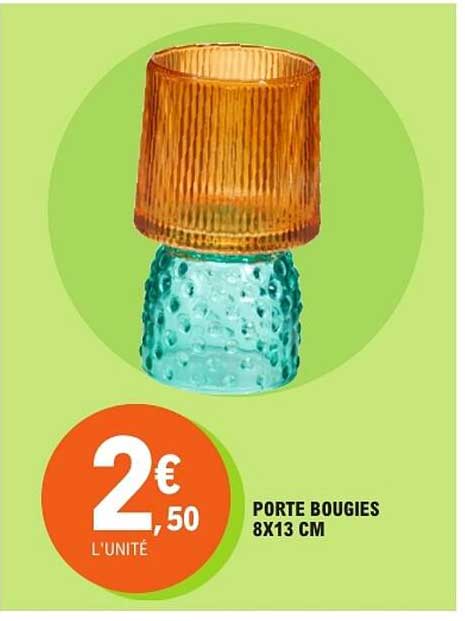 PORTE BOUGIES 8X13 CM