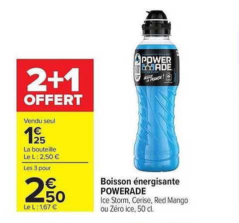 POWERADE Boisson énergisante