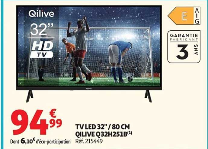 Qilive 32" HD TV