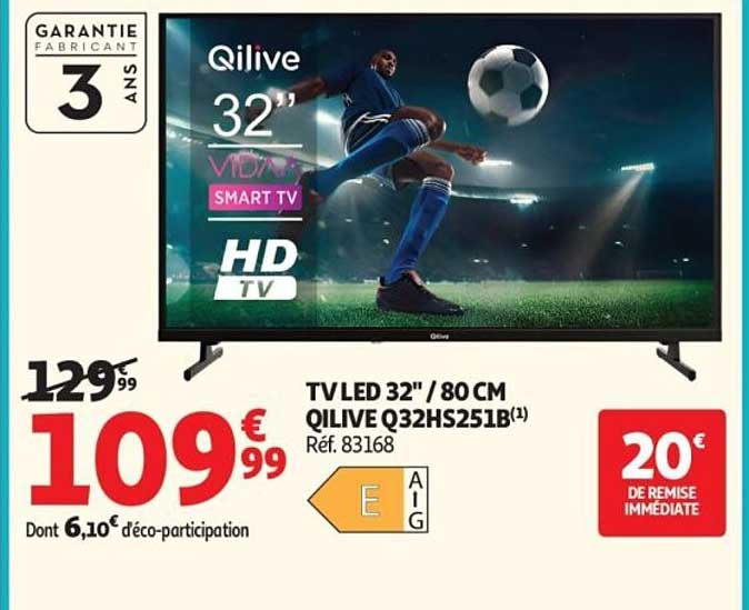 Qilive TV LED 32" / 80CM