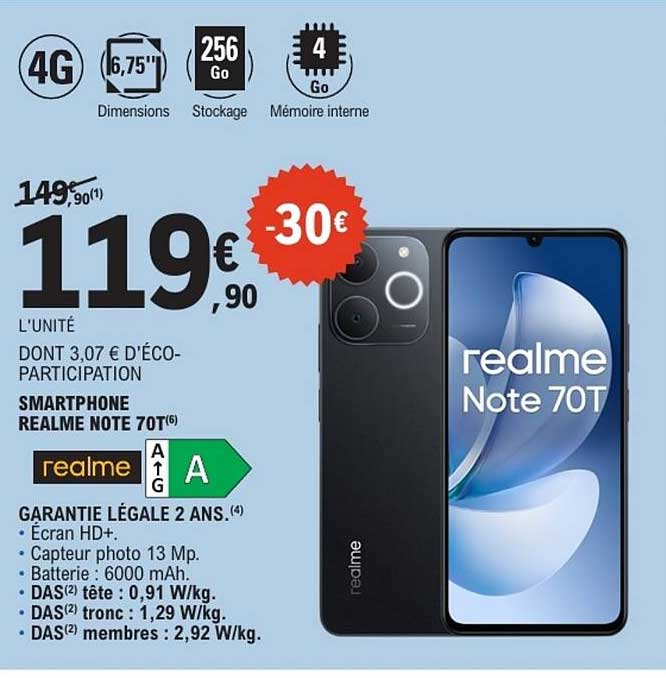 realme Note 70T