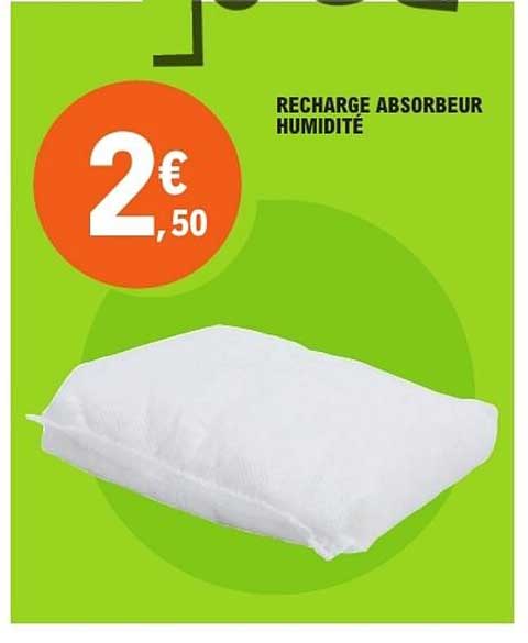RECHARGE ABSORBEUR HUMIDITÉ