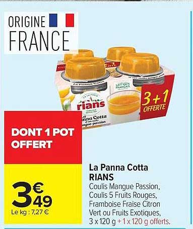 Rians La Panna Cotta