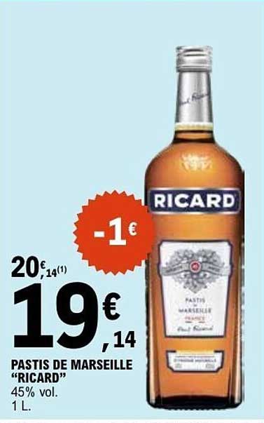 Ricard Pastis de Marseille