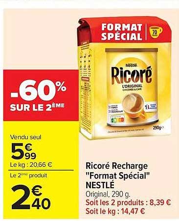 Ricoré Recharge "Format Spécial" NESTLÉ
